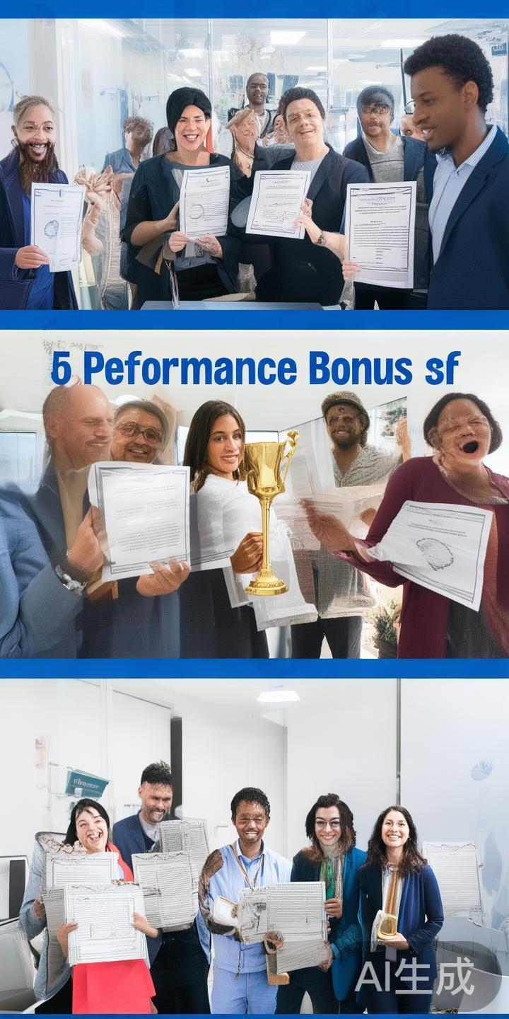 绩效奖金：根据工作表现和业绩目标的完成情况进行发放