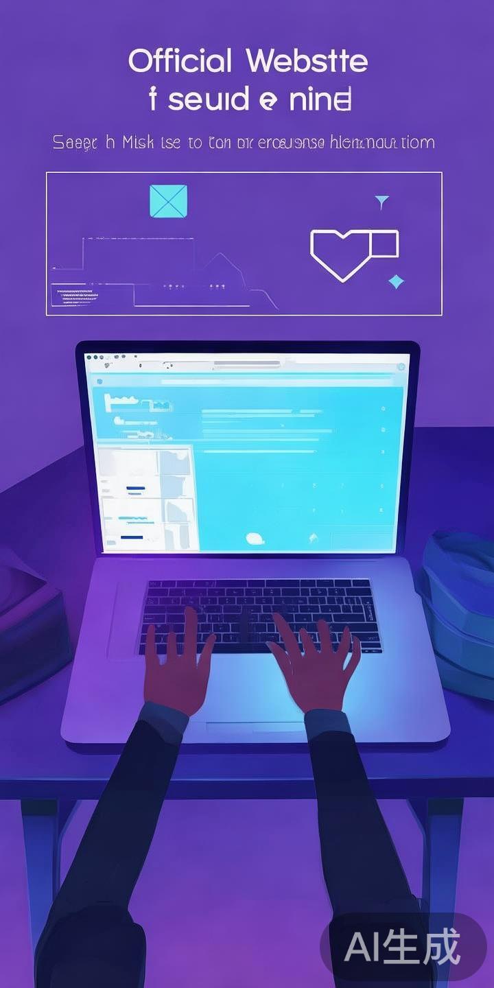 在浏览器中输入官方网址，确保网址拼写正确，避免误入