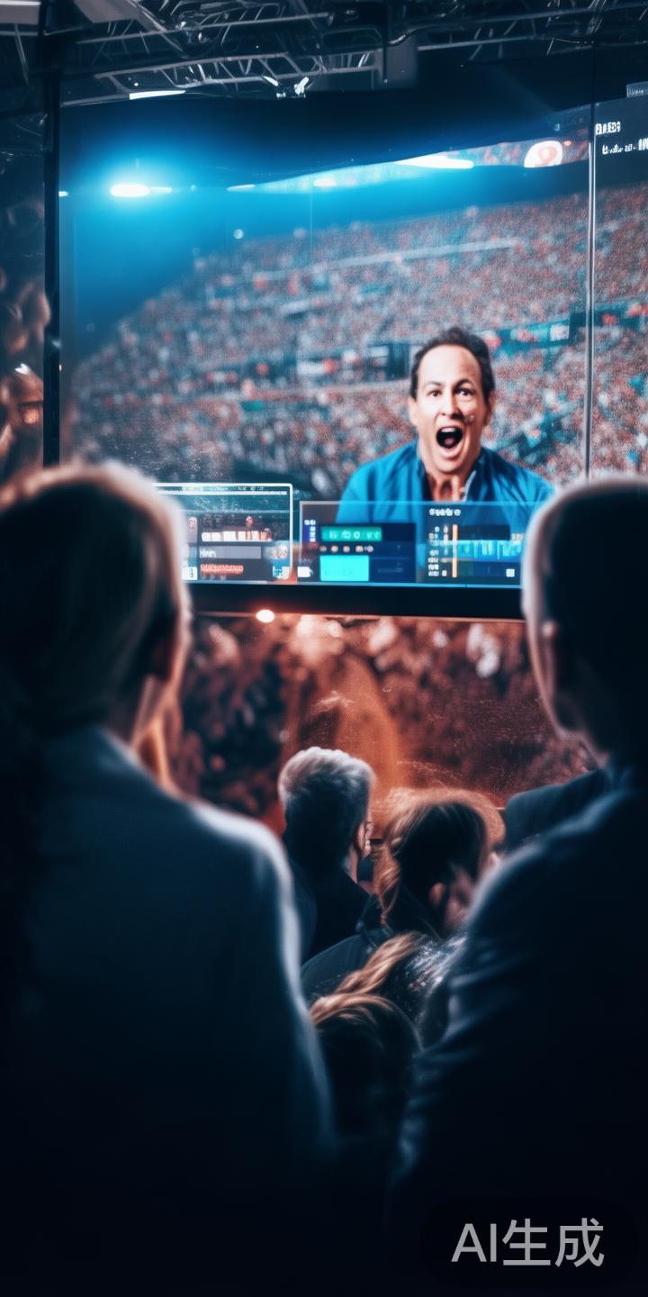 为增强互动性，平台还设有实时直播和赛事解说，为用户