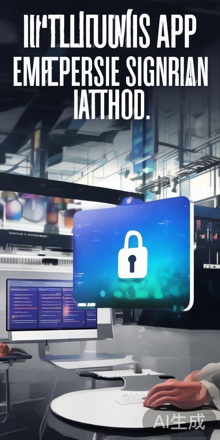 第二步：使用企业签名安装应用
由于苹果政策的限制